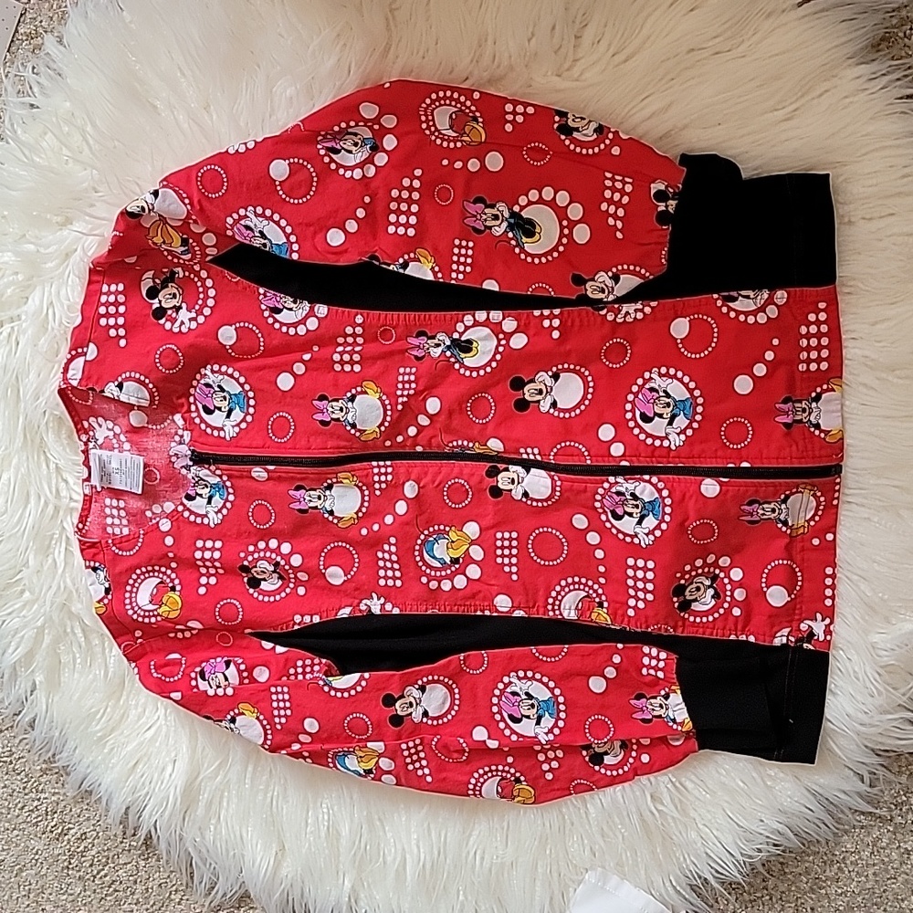 Mickey mouse and friends scrub jacket